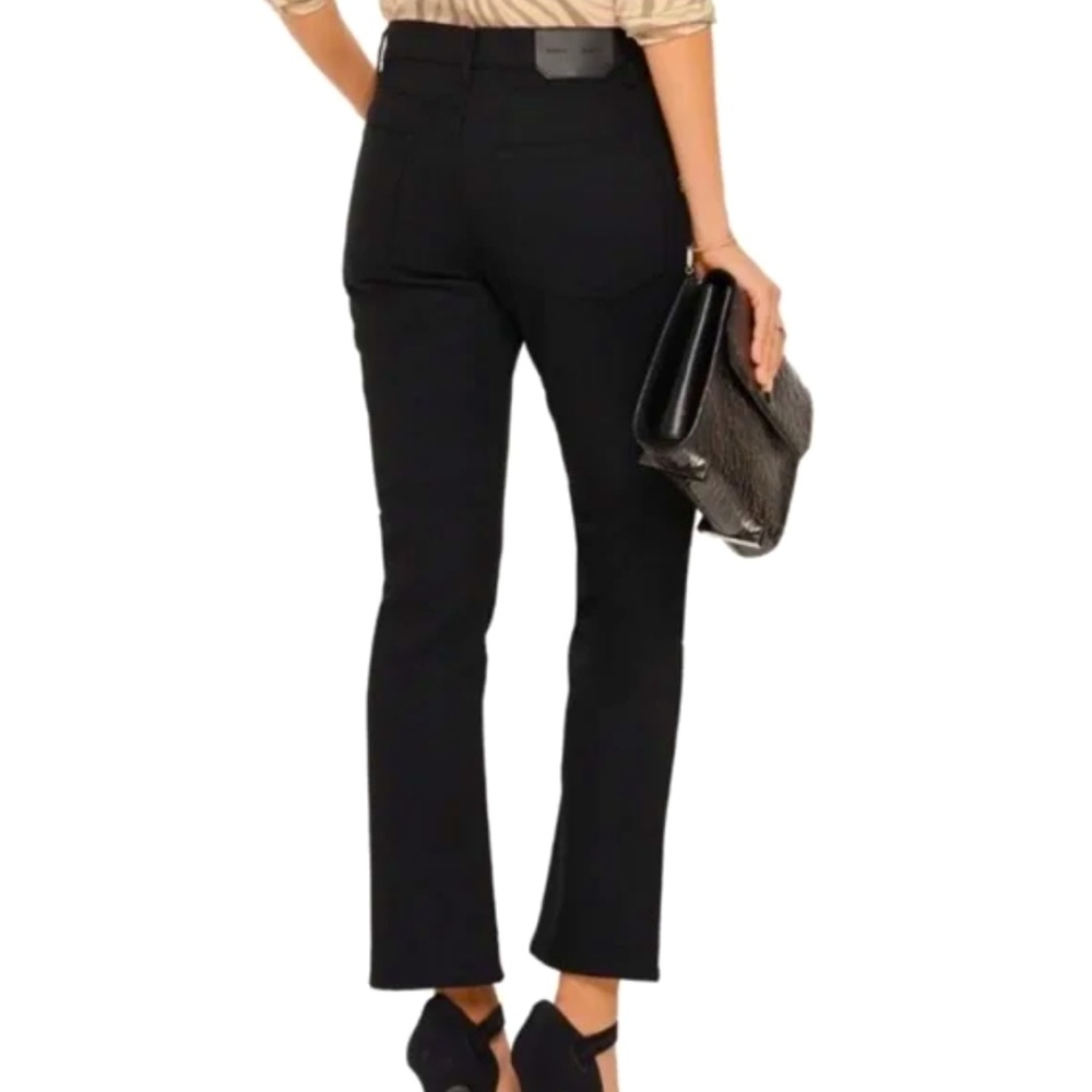 Proenza Schouler Black Straight-Leg Jeans